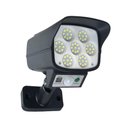 Ver imagem 1 de Refletor Solar 63 Leds Sensor de Presença Controle Remoto Parede Arandela Jardim Automático