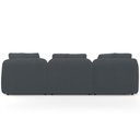 Ver mais imagens de Sofá 3 Lugares com Chaise Direito Sala Living 248cm Arlo F04 Bouclê Grafite - Lyam Decor