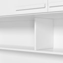 Ver imagem 6 de Guarda Roupa Casal Modulado Completo Lorena M07 Branco - Mpozenato