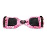 Hoverboard Overboard Skate Elétrico Led Rosa Camuflado - 5