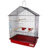 Gaiola para Calopsita Teto Aramado Black/vermelho Pet Piu Jel Plast - 1
