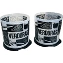 Ver imagem 3 de Tupperware Kit 2 Peças Refri Line Verduras 1,1l Kit 2 Peças Refri Line Verduras 1,1l