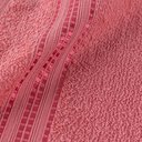 Ver imagem 3 de Kit 2 Toalhas de Banho 100% Algodão Linea:vermelho Tango