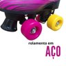Patins Infantil Roller Quad Criança Vários Tamanhos Esporte Clássico Divertido Com Freio Importway C - 6