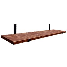 Prateleira Industrial Mão Francesa Madeira Pinus Maciça 1 Mt:ipe - 1