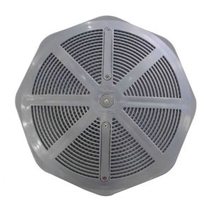 Dispositivo para Piscina Dreno de Fundo Grande Alta Vazão ABS Cinza - Encaixe 50mm