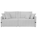 Ver imagem 7 de Sofá Cama Retrátil 160cm Essence D05 Linho Cinza/preto - Mpozenato