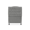 Ver imagem 2 de Cabeceira de Cama Box Solteiro 90 cm Dunas Cinza Grafite
