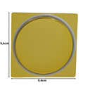 Ver imagem 7 de Kit 10 Ralo Click Banheiro Inox Quadrado 10x10 Dourado