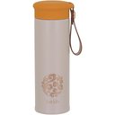 Ver imagem 1 de Just Life Garrafa Térmica 20x6x6cm 450ml Inox Bege Parede Dupla