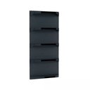 Ver imagem 1 de Kit 5 Bandejas para Gondola Canto 202 Fit 40/60 Preto Pe Preto