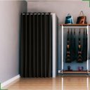 Ver imagem 1 de cortina para provador em tecido blackout preto 1,40x1,80