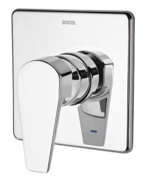 Lift Acabamento Monocomando para Chuveiro 1/2 e Ducha Higiênica - Chrome - Docol