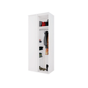 Ver imagem 1 de Closet Modulado Sem Portas Canto Reto MDF Lotus Belmax:Branco