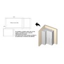 Ver imagem 5 de Closet Modulado Sem Portas Canto Reto MDF Lotus Belmax:Branco