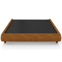 Ver imagem 5 de Cama Queen Base Box 160cm Cairo Sintético Caramelo Z37 - Mpozenato