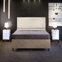Ver mais imagens de Cabeceira Box Casal Queen 160 Cm Facto Pérola Metalizado
