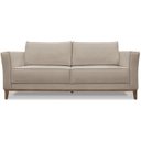 Ver imagem 7 de Sofa Balli 2 Lugares 190cm Pes Madeira Linho 222 Areia Ezz