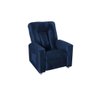 Poltrona Do Papai Reclinável Pallas Mx5 - Veludo Azul Marinho - 1