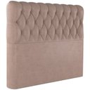Ver imagem 1 de Cabeceira Casal 138 cm Vegas Veludo Rose Soon