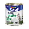 Massa Acrílica Coral 1,5kg Branco - 1