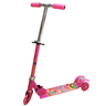 Patinete Infantil 3 Rodinhas com Luz Led e Freio Ajustável Cor:Rosa - 1