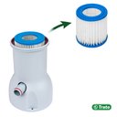 Ver imagem 3 de Bomba Piscina Filtro Bestway Bellife Intex Filtrante Tfp2006-220v 2006 L/h - Trato