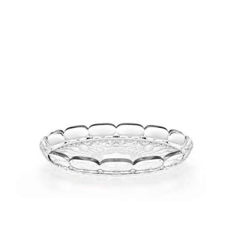Bandeja de Servir Small em Bio Plástico Não Fóssil, Ø30cm-vanity-aria - Clear-guzzini