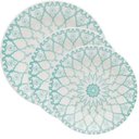 Ver imagem 1 de Kit Pratos Rasos Fundos e Sobremesa Donna Mandala Oxford Cerâmica 18 Peças