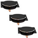 Ver imagem 1 de Kit C/3 Ralo Inox para Piso Click 10x10 Cm Preto Fosco