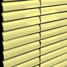 Persiana Horizontal Alumínio 25mm - 0,70 Larg x 0,90 Alt - 773/768/009 - Amarelo - 2