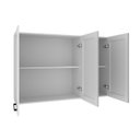 Ver imagem 7 de Armário Aéreo de Cozinha 120cm 3 Portas 100% Mdf Phoenix Móvel na Caixa