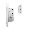 Fechadura Stam Trava 1003 Acabamento Cromado E-coat - Espelho de Aço Inox - 1