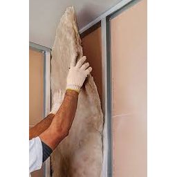 Manta Lã de Vidro Wallfelt 4+ Esp. 50mm C/ 15m2 (rolo) Isover Manta Lã de Vidro Wallfelt Wf - 3
