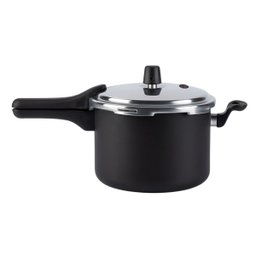 Panela de Pressão Fast Antiaderente 4,5l Preto Nacional - 3