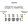 4 Suportes Mão Francesa 20cm Invisível para Prateleiras Aço Alta Resistência Estilo Moderno - 9