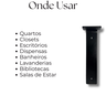 4 Suportes Mão Francesa 20cm Invisível para Prateleiras Aço Alta Resistência Estilo Moderno - 8
