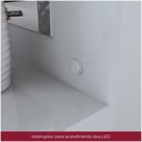 Ver imagem 4 de Penteadeira com Led Chanel Henn Branco Hp