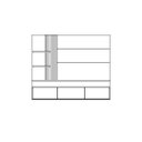 Ver imagem 3 de Painel Atena para TV de até 65 polegadas - FENDO / NATURALE - Madetec