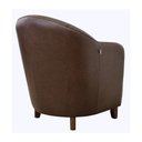 Ver imagem 3 de Kit 2 Poltronas Kairós com Pés Madeira Couro Caramelo