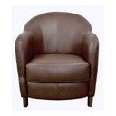 Ver imagem 4 de Kit 2 Poltronas Kairós com Pés Madeira Couro Caramelo