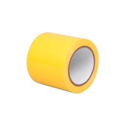 Fita Adesiva para Demarcação de Solo Amarela 100mmX30m 8520 Nit - 1