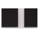 Ver imagem 2 de Armário Aéreo de Cozinha 100cm 2 Portas Indiana Branco/preto - Lumil Móveis