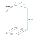 Ver imagem 2 de Arandela Led Avant Elegance Quattro Br 6w Biv. Am3000k