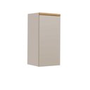 Ver imagem 2 de Armário Aéreo Cozinha 40cm 1 Porta Jequitibá/gris