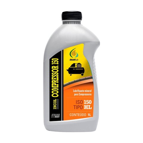 Óleo Lubrificante Mineral 150 para Compressores Incol 1l