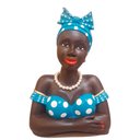 Ver imagem 1 de Namoradeira Grande Com Laço no Cabelo - Azul Claro