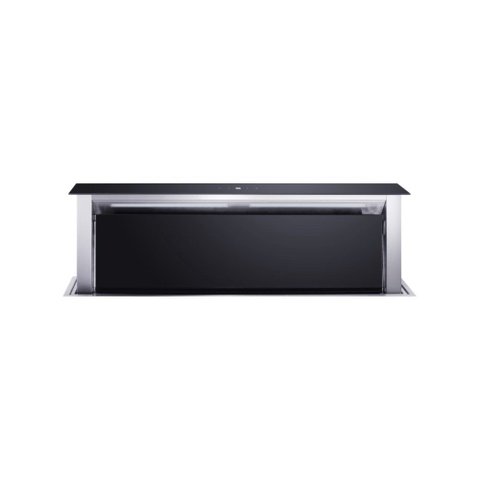 Coifa de Bancada Downdraft Cuisinart Arkton 90cm Advanced em Aço Inox e Vidro Preto 220V 4092740312
