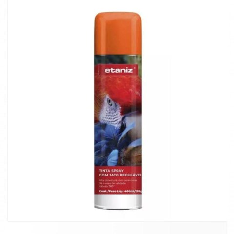 Tinta Spray Luminosa Laranja 210g/400ml