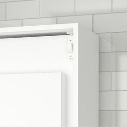 Tábua de Passar Roupa Retrátil com Armário Multimóveis CR30010 Branca - 4